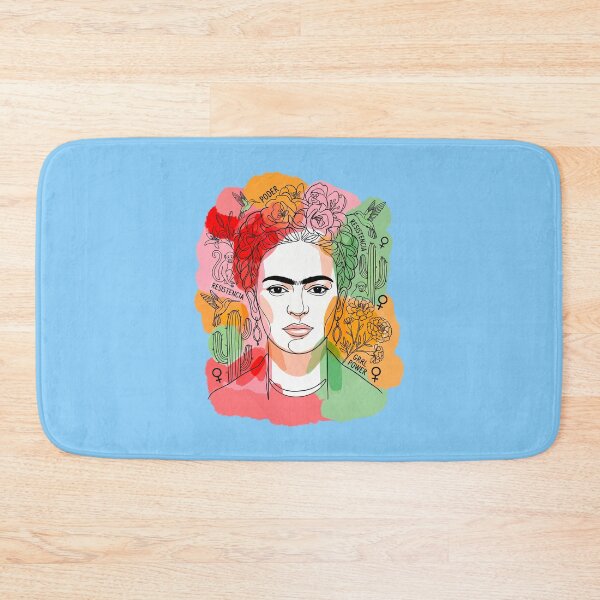 Item preview, Frida Kahlo Portrait Abstract Pop Art Feminist designed and sold by TeeARTHY.