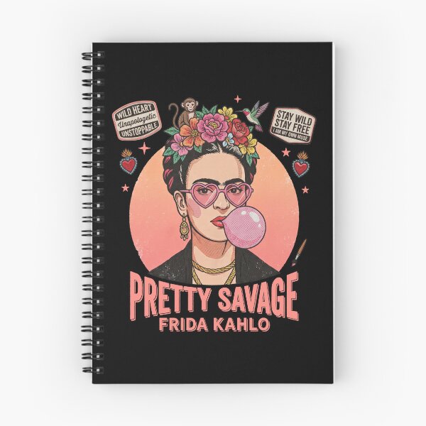 Item preview, Frida Kahlo Blowing Pink Bubblegum Retro Pop Art designed and sold by TeeARTHY.