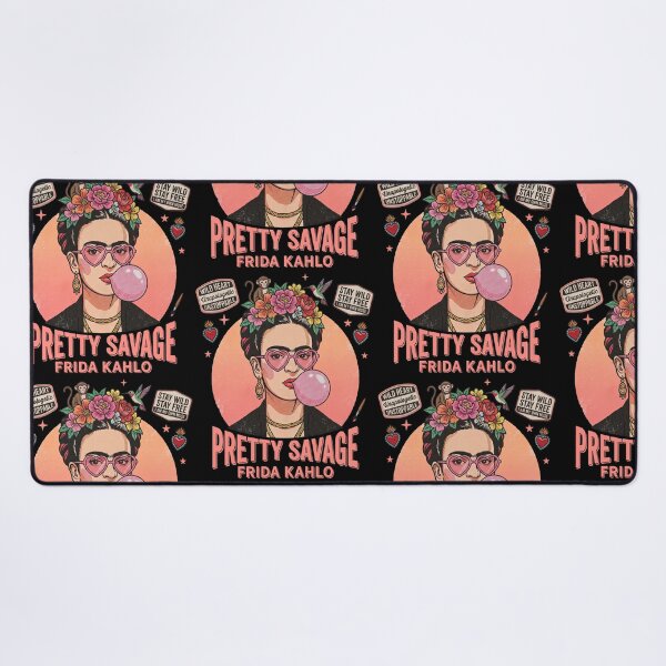 Item preview, Frida Kahlo Blowing Pink Bubblegum Retro Pop Art designed and sold by TeeARTHY.