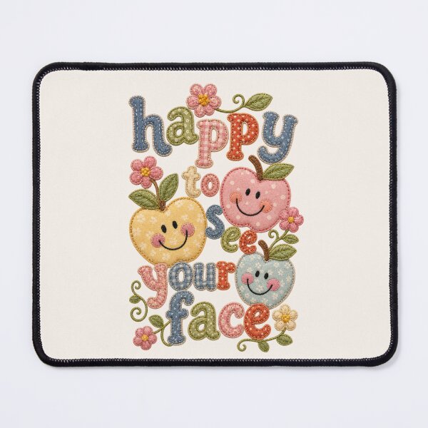 Item preview, Teacher Back to School Happy to See Your Face Cottagecore designed and sold by SunfullyYours.