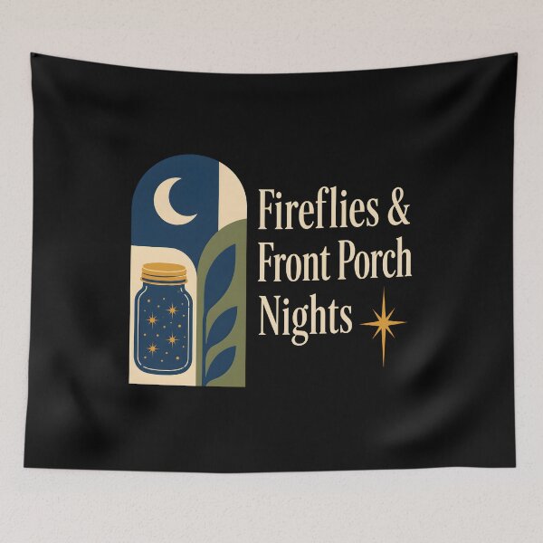Item preview, Fireflies and Front Porch Nights Rustic Summer Glow designed and sold by Marblaes00.