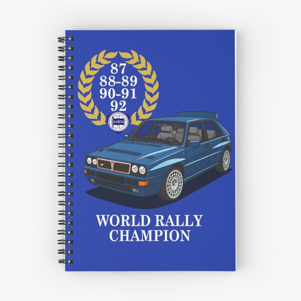 Aperçu de l'œuvre Lancia Delta WRC Bleu Lagos white créée et vendue par plozzatuning.