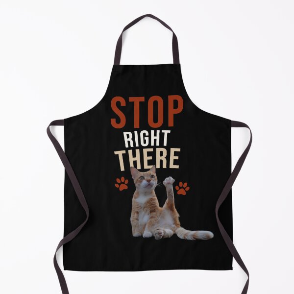 Item preview, Stop Right There - Funny Cat Design designed and sold by MB-CatPrints.