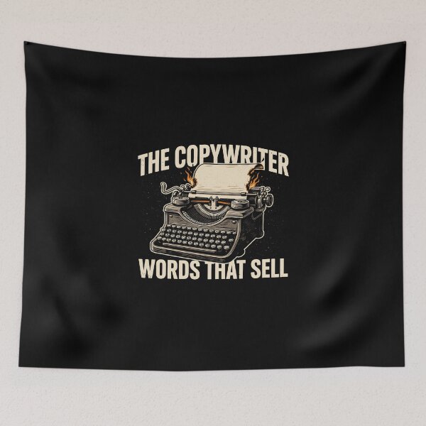Item preview, The Copywriter Words That Sell Vintage Typewriter designed and sold by Enea Kelo.