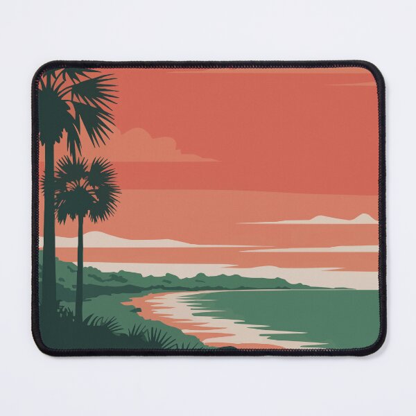 Item preview, Charleston Coastal Sunset Wall Art designed and sold by MarkedArtPrints.