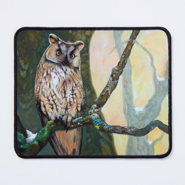 Item preview, Perched Owl designed and sold by JuanRuizArt.