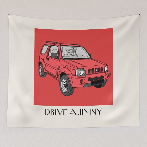 Artikelvorschau, Suzuki Jimny Classic Poster entworfen und verkauft von Dimensionality.