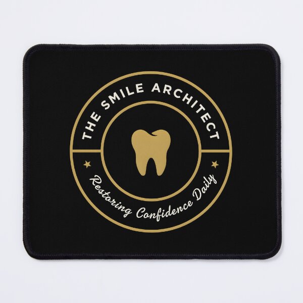 Item preview, The Smile Architect Dental Restoring Confidence Daily Gold Badge designed and sold by Enea Kelo.