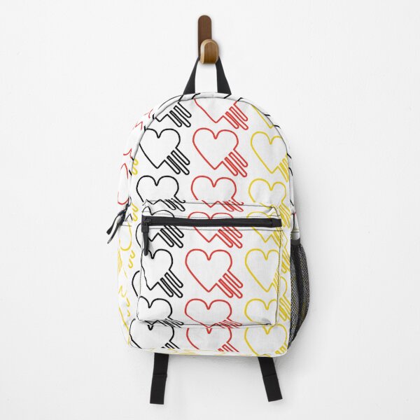 Item preview, I Love My German Flying Hearts in German Flag Colors designed and sold by Rolographics1.