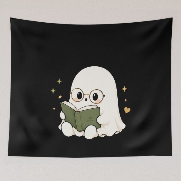 Item preview, Ghost Reading a Book designed and sold by abieran.