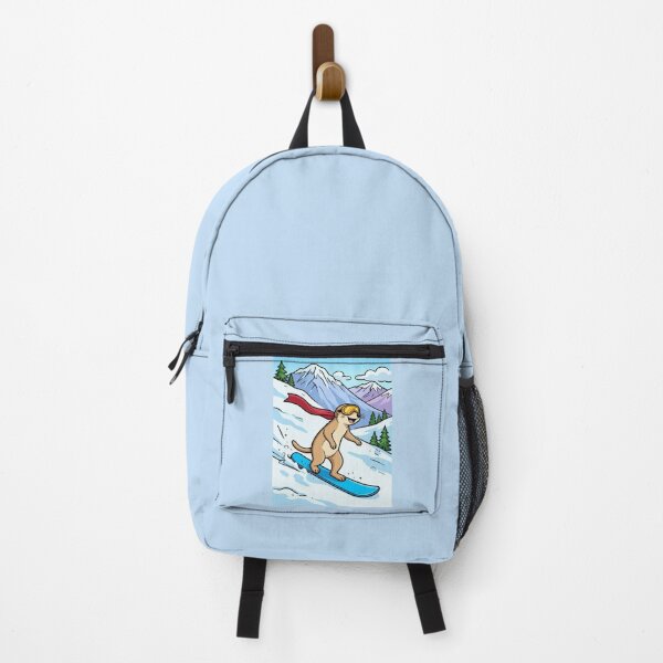 Item preview, Happy Snowboarding Meerkat designed and sold by BCapybara.