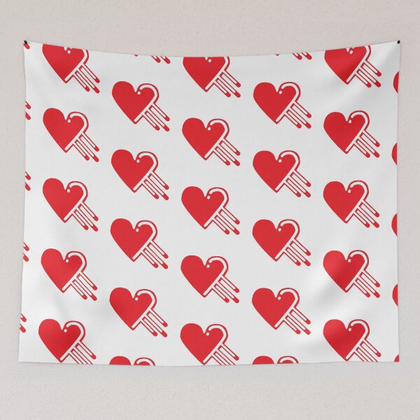 Item preview, Red Hearts Love Never Fails White designed and sold by Rolographics1.