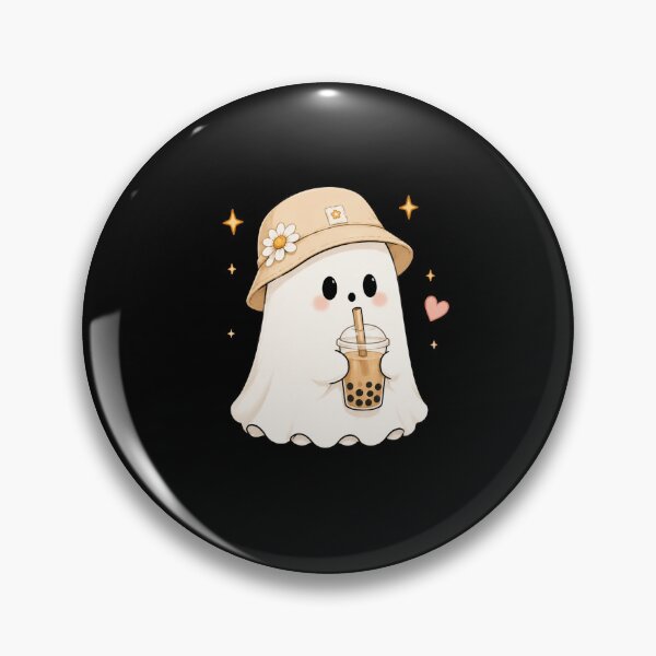 Item preview, Cute Ghost with Bubble Tea designed and sold by abieran.