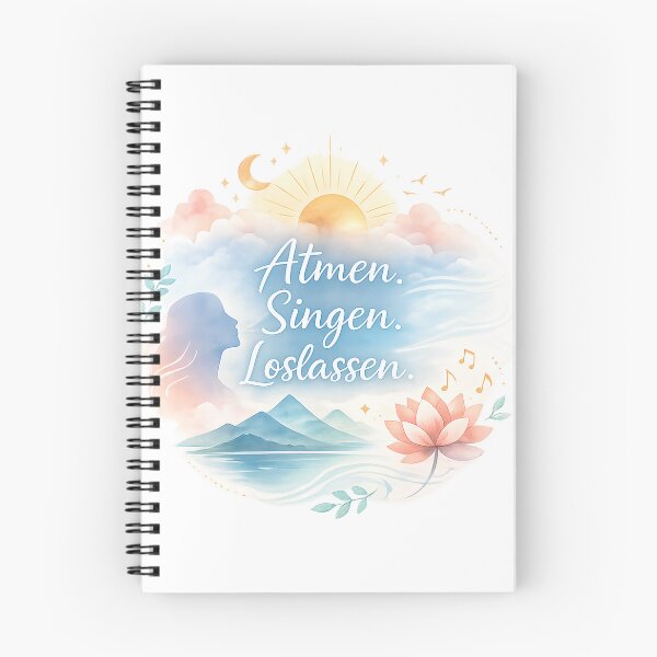 Item preview, Breathe. Sing. Let go. Spirit Design designed and sold by LiveLoveLearnBubble.