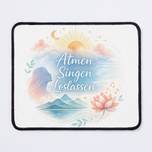 Item preview, Breathe. Sing. Let go. Spirit Design designed and sold by LiveLoveLearnBubble.