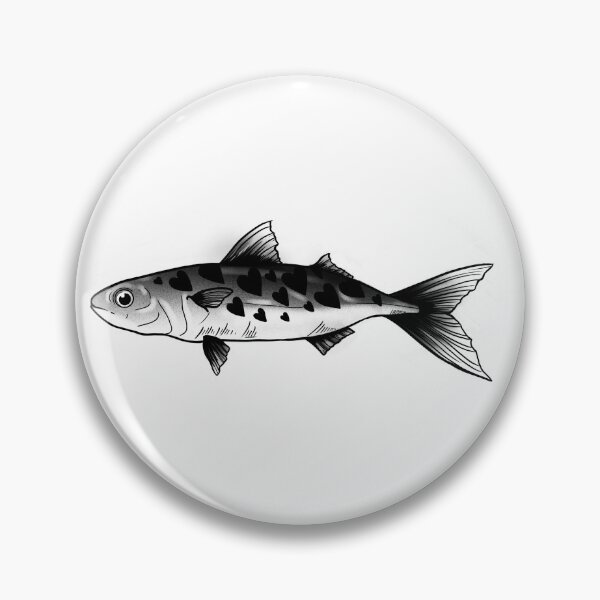 Item preview, Sad heart fish funny designed and sold by suzysworld.