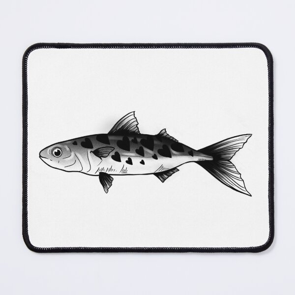 Item preview, Sad heart fish funny designed and sold by suzysworld.