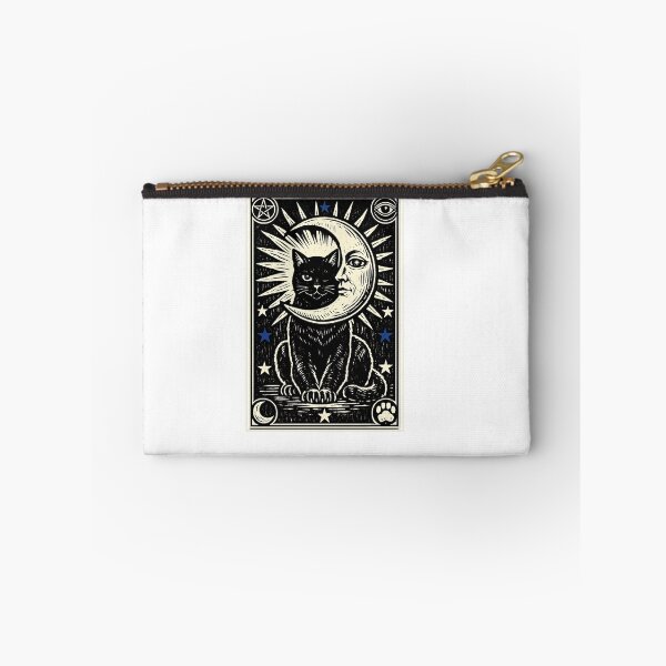 Item preview, Black Cat Tarot Reader - The Moon Card designed and sold by armandooliveira.