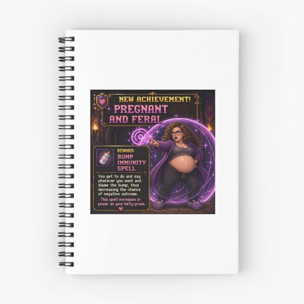 Item preview, New Achievement: Pregnant and Feral designed and sold by JR Designes.