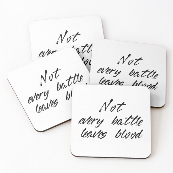 Item preview, Not every battle leaves blood designed and sold by mimirocker.