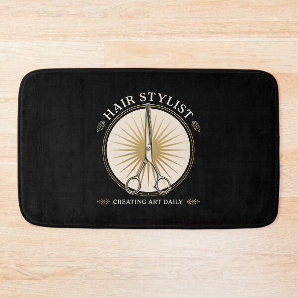 Item preview, Hair Stylist Creating Art Daily Vintage Shear Emblem designed and sold by Enea Kelo.