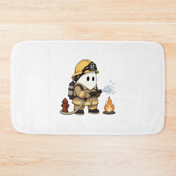 Item preview, Ghost Firefighter Extinguishing Flames designed and sold by abieran.