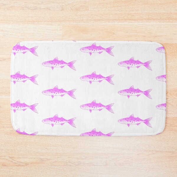 Item preview, Heart shaped pattern pink fish  designed and sold by suzysworld.