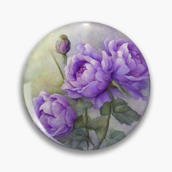 Item preview, Purple Bouquet Romantic Flowers designed and sold by LaRoach Digital Arts.