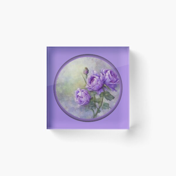 Item preview, Purple Bouquet Romantic Flowers designed and sold by LaRoach Digital Arts.