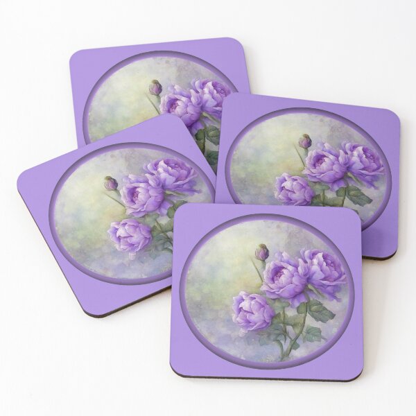 Item preview, Purple Bouquet Romantic Flowers designed and sold by LaRoach Digital Arts.