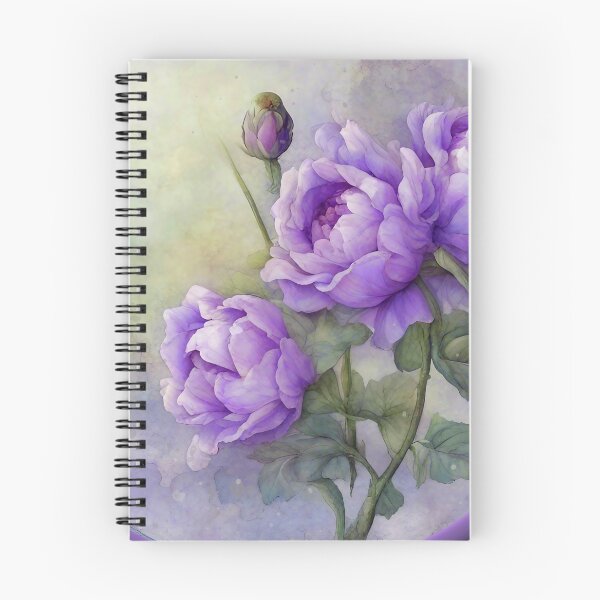 Item preview, Purple Bouquet Romantic Flowers designed and sold by LaRoach Digital Arts.