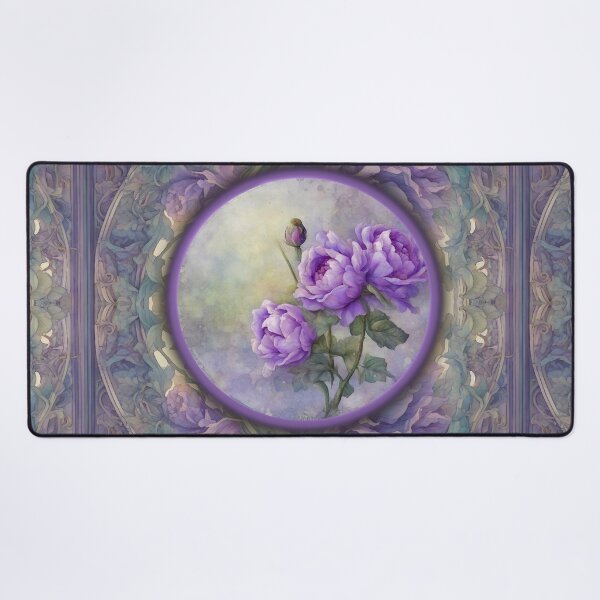 Item preview, Purple Bouquet Romantic Flowers designed and sold by LaRoach Digital Arts.