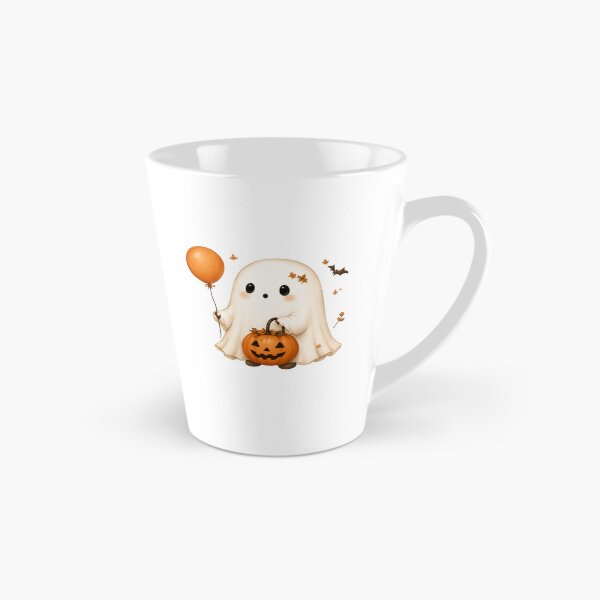 Item preview, Cute Ghost with Pumpkin designed and sold by abieran.