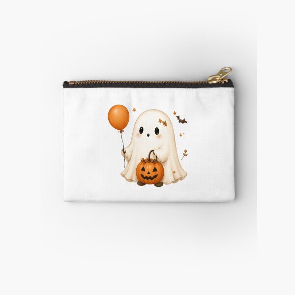 Item preview, Cute Ghost with Pumpkin designed and sold by abieran.