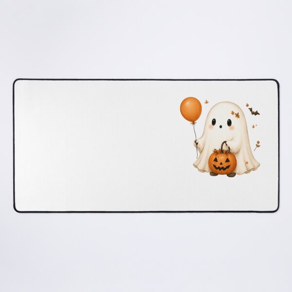 Item preview, Cute Ghost with Pumpkin designed and sold by abieran.