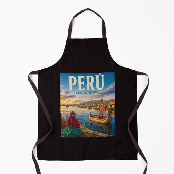 Item preview, Peru Lake Titicaca Travel Poster designed and sold by Tienda-Vane.