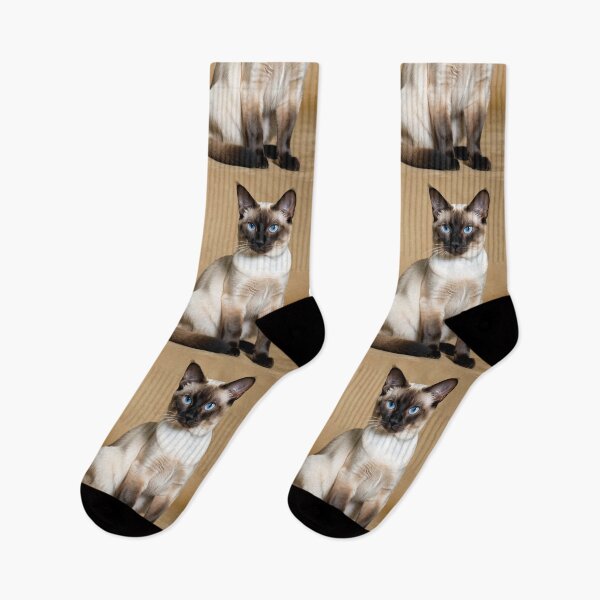 Item preview, Animals - Siamese Cat, Intense Blue Eyes and Feline Elegance designed and sold by World-Pets.