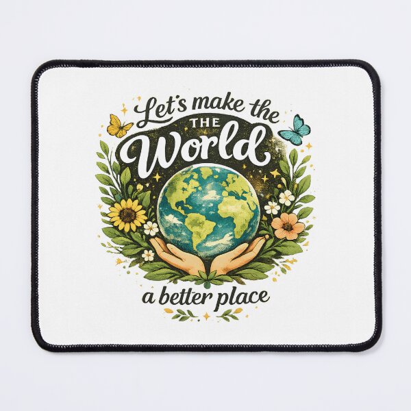 Item preview, Let's Make the World a Better Place designed and sold by LiveLoveLearnBubble.