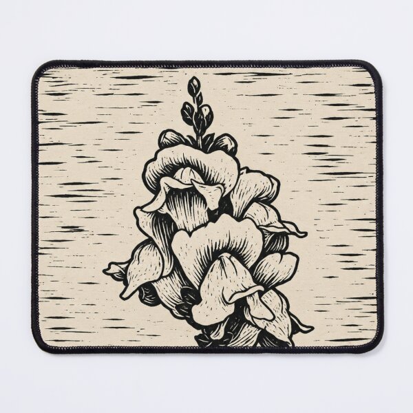 Item preview, Snapdragon Flower | Botanical Linocut designed and sold by Linoluca.