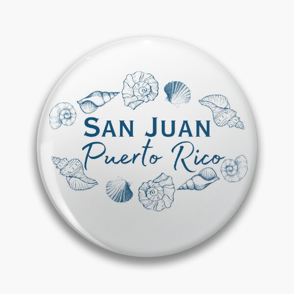 Item preview, San Juan Puerto Rico – Vintage Nautical Seashell Sketch Design designed and sold by DonnaRaine.
