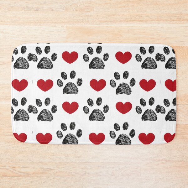 Item preview, Paw Prints & Hearts designed and sold by DigiAngDesigns.