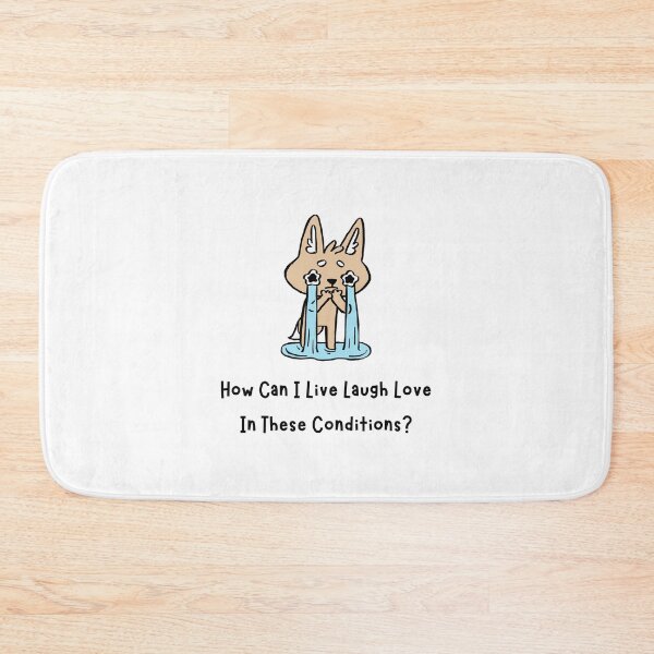 Item preview, How Can I Live Laugh Love Fox designed and sold by CarefulCreation.