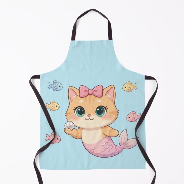 Item preview, Cute Mermaid Kitten Underwater Magic designed and sold by Moody Vibes Studio.
