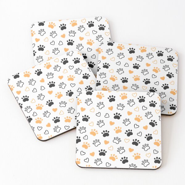 Item preview, Paw Prints & Hearts designed and sold by DigiAngDesigns.