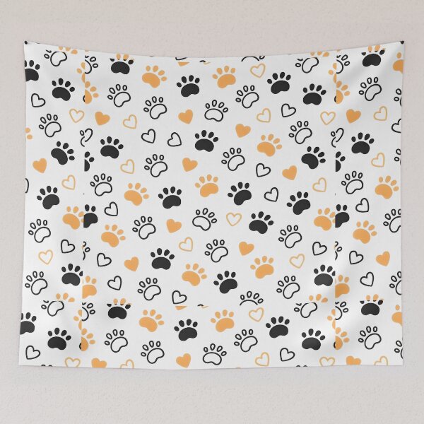 Item preview, Paw Prints & Hearts designed and sold by DigiAngDesigns.
