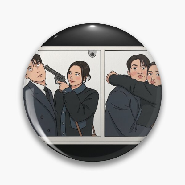 Item preview, My royal nemesis-  Heo Nam Jun and Shin Seori cartoon design designed and sold by fatoshisme.