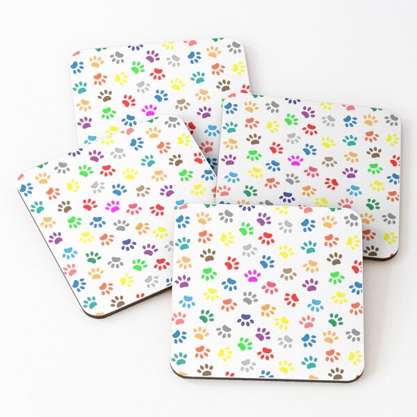 Item preview, Rainbow Paw Prints designed and sold by DigiAngDesigns.