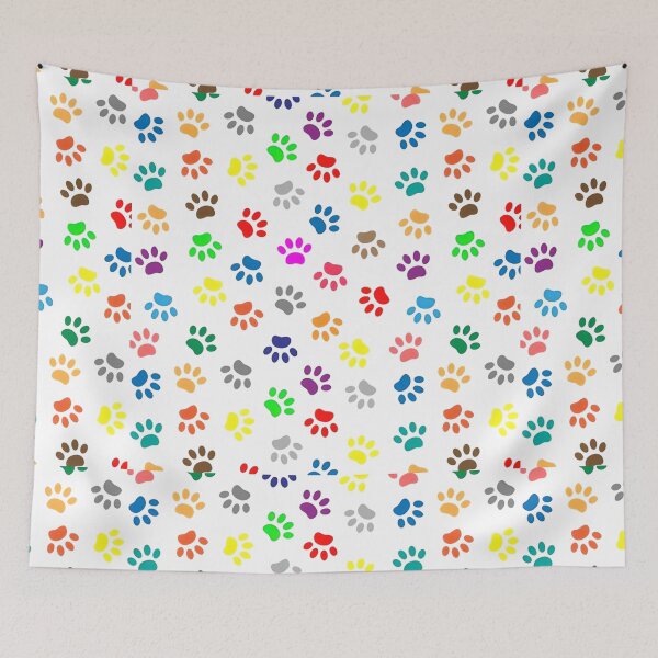 Item preview, Rainbow Paw Prints designed and sold by DigiAngDesigns.