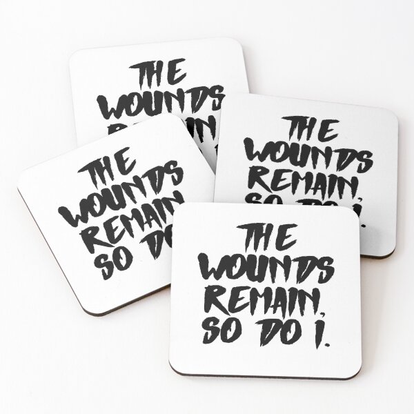 Item preview, The wounds remain, so do I designed and sold by mimirocker.