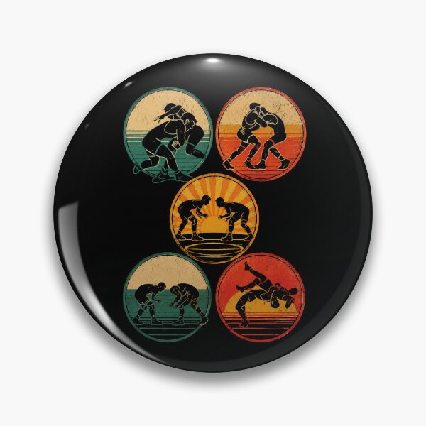 Item preview, Retro Wrestling Legends Vintage Combat Circle Collection designed and sold by Moizento.